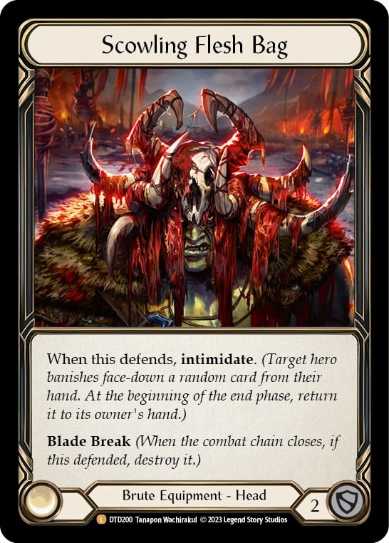 Scowling Flesh Bag - Image 1
