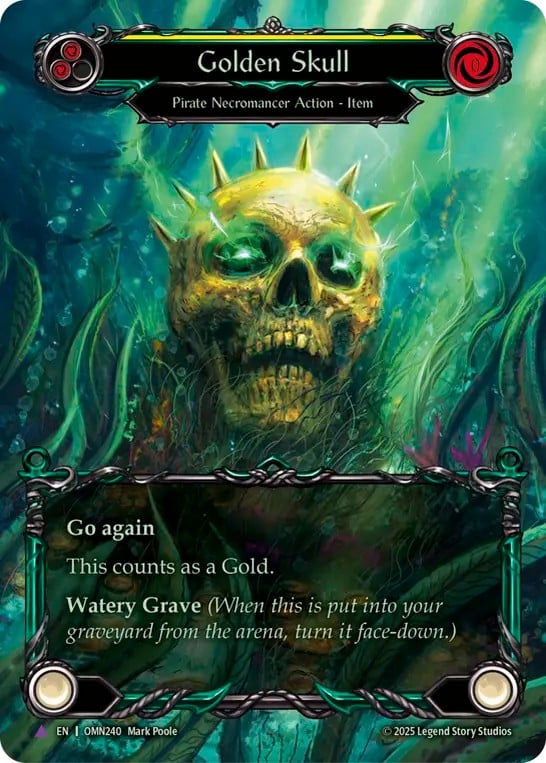 Golden Skull - Image 1