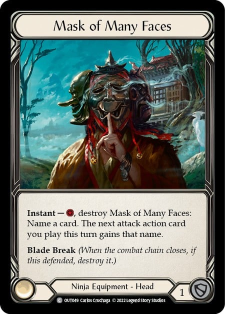 Mask of Many Faces - Image 1