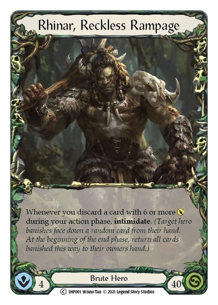 Rhinar, Reckless Rampage - Image 1