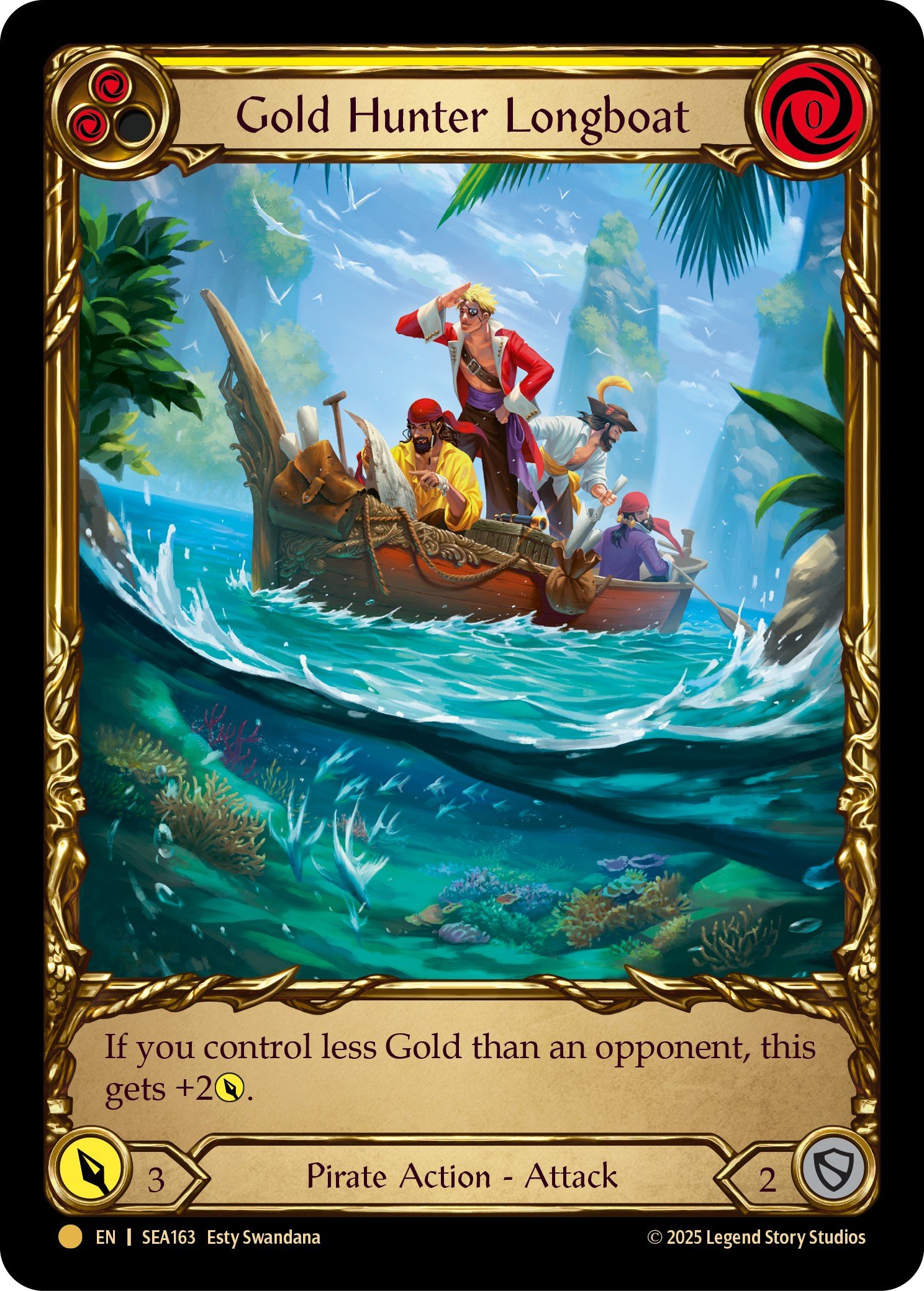 Gold Hunter Longboat - Image 1