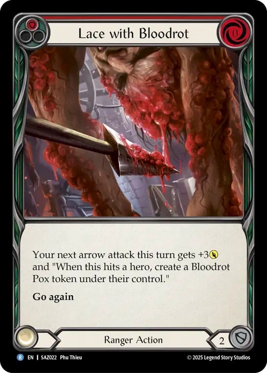 Lace with Bloodrot - Image 1