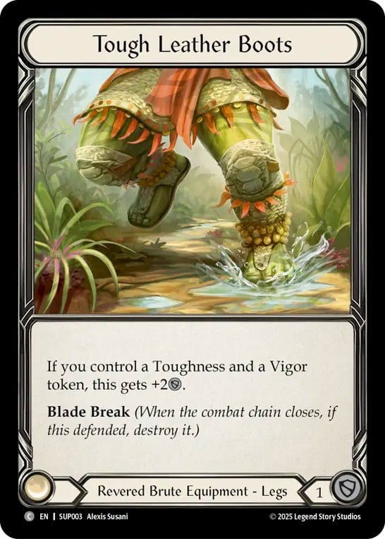 Tough Leather Boots - Image 1