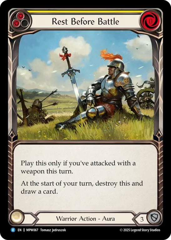 Rest Before Battle - Image 1