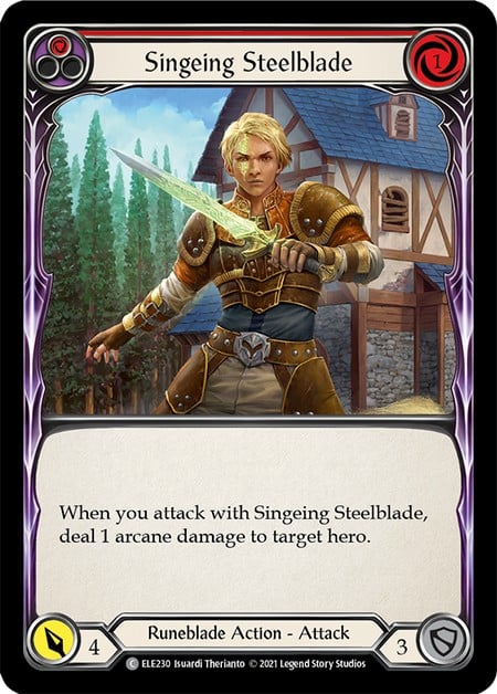 Singeing Steelblade - Image 1