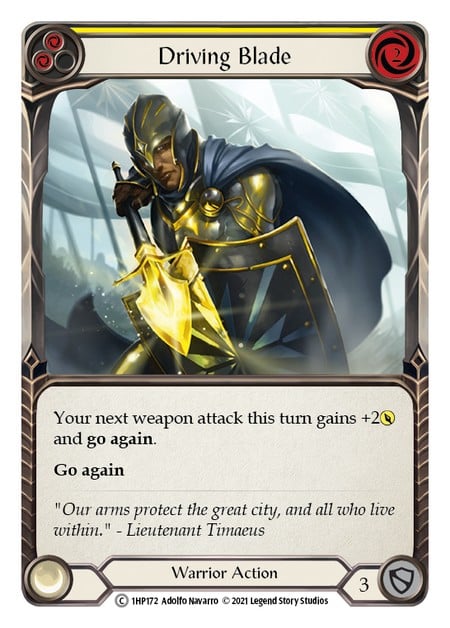 Driving Blade - Image 1