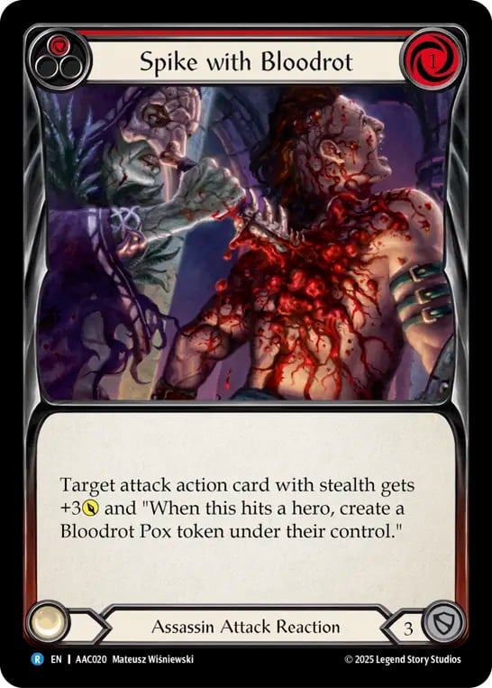 Spike with Bloodrot - Image 1