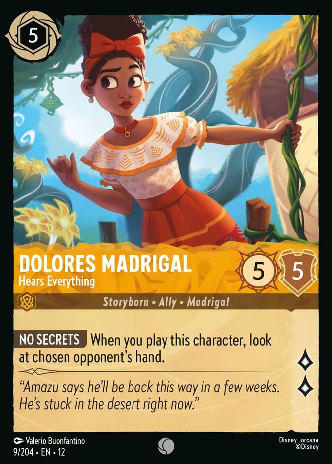 Dolores Madrigal - Hears Everything - Image 1