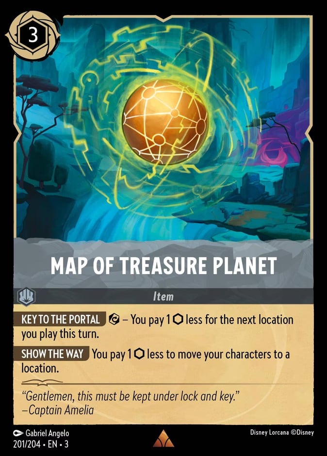 Map of Treasure Planet - Image 1