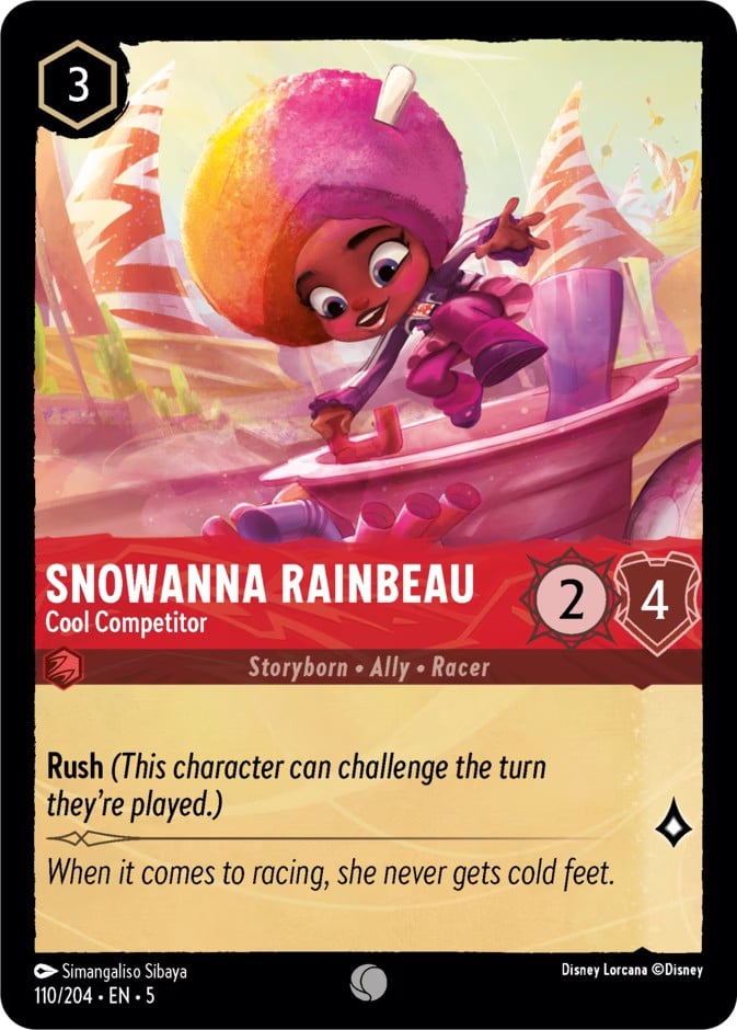Snowanna Rainbeau - Cool Competitor - Image 1