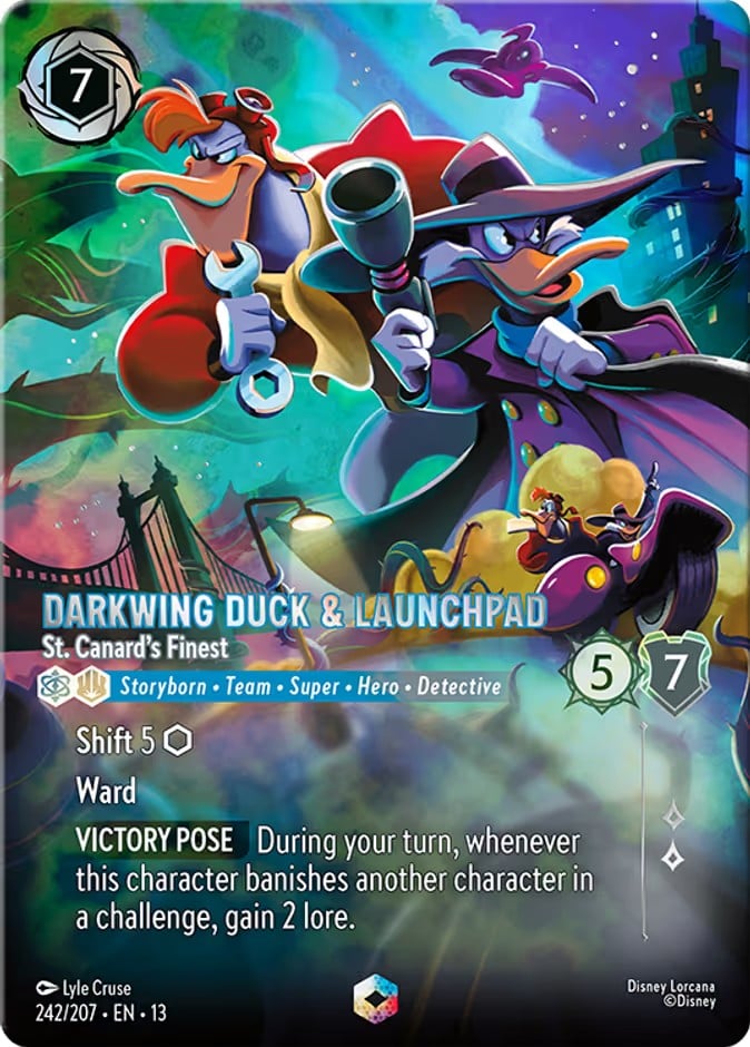 Darkwing Duck & Launchpad - St. Canard's Finest - Image 1