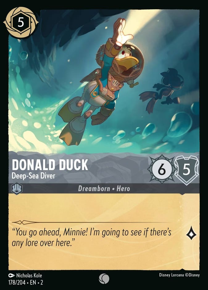Donald Duck - Deep-Sea Diver - Image 1