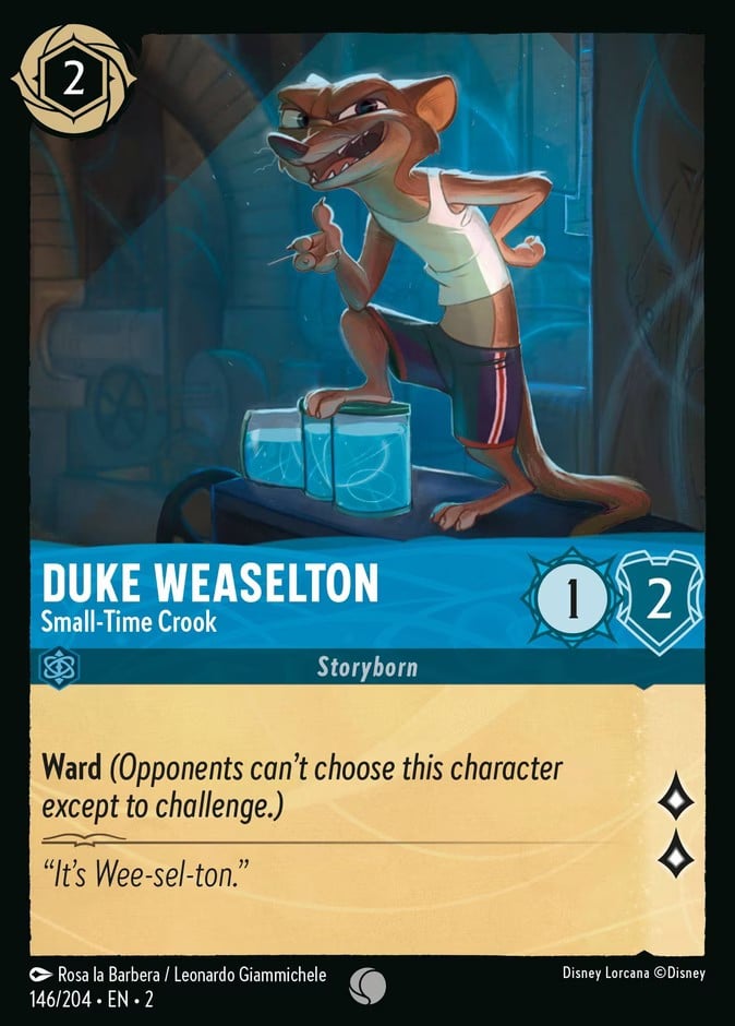 Duke Weaselton - Small-Time Crook - Image 1