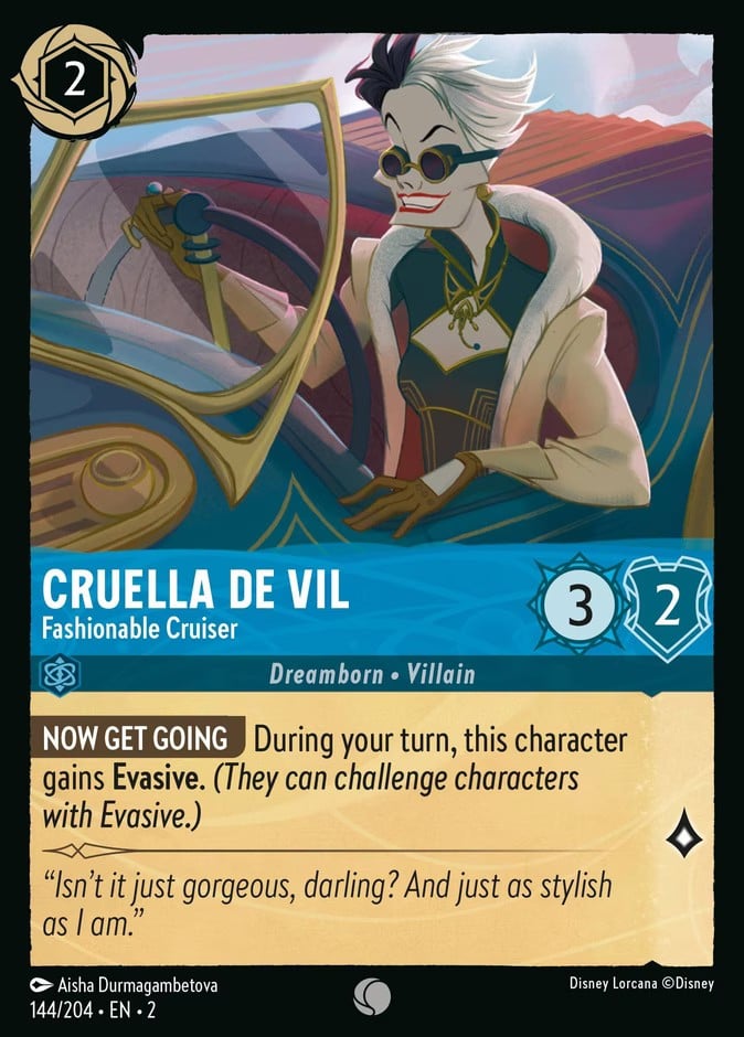 Cruella De Vil - Fashionable Cruiser - Image 1
