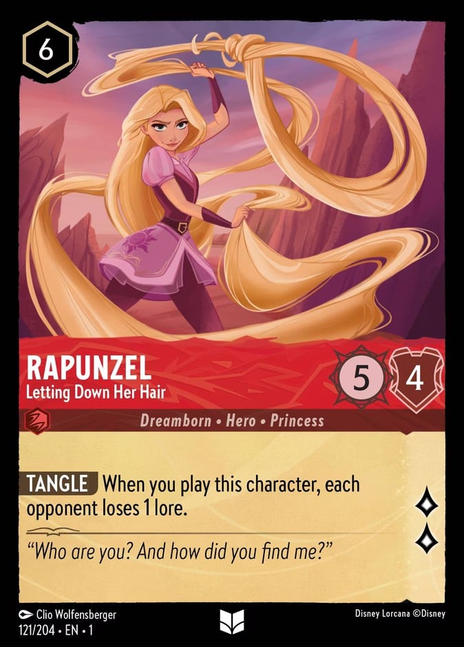 Rapunzel - Letting Down Her Hair - Image 1