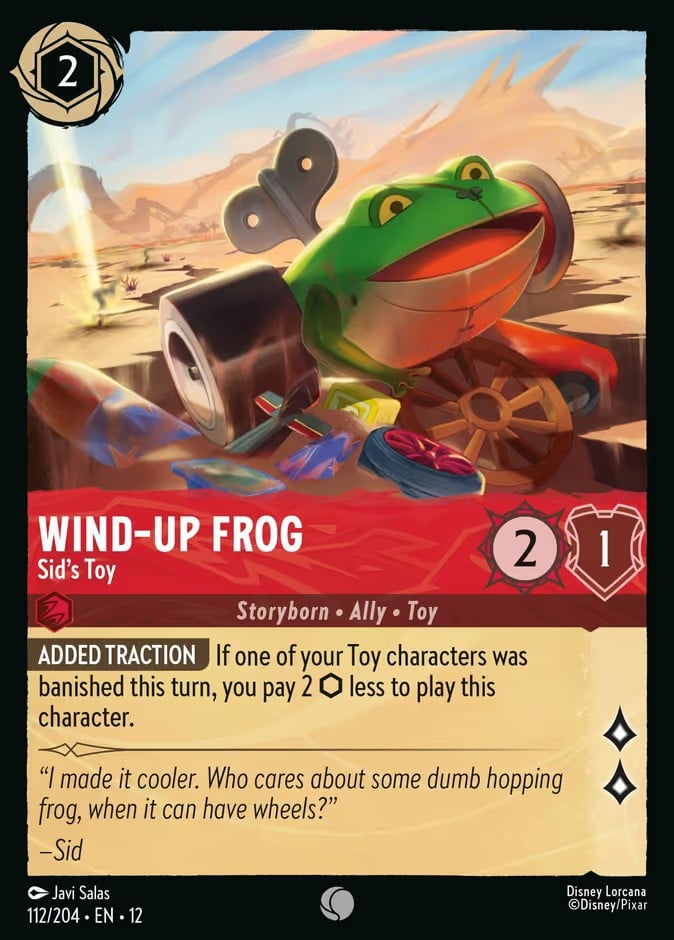 Wind-Up Frog - Sid's Toy - Image 1