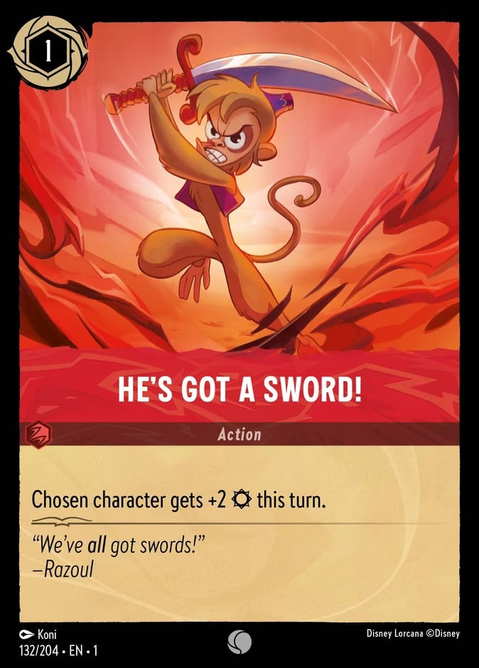 He's Got a Sword! - Image 1