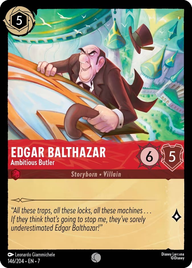 Edgar Balthazar - Ambitious Butler - Image 1