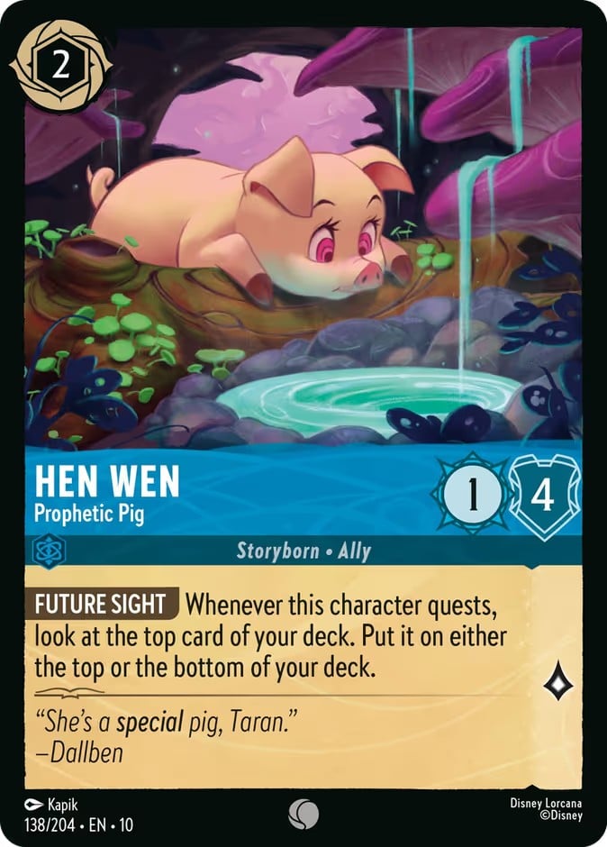 Hen Wen - Prophetic Pig - Image 1