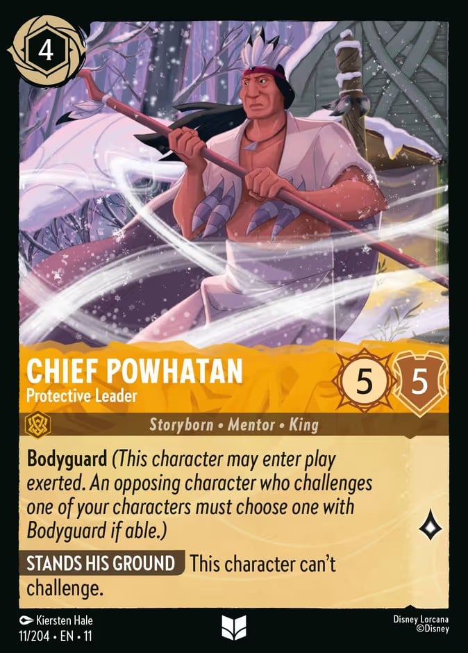 Chief Powhatan - Protective Leader - Image 1