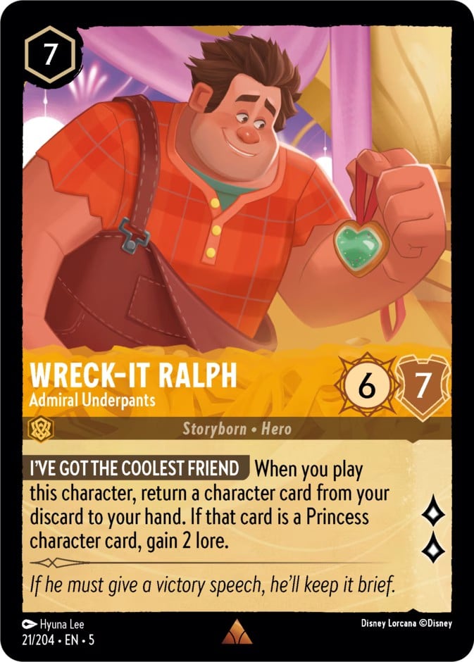 Wreck-It Ralph - Admiral Underpants - Image 1