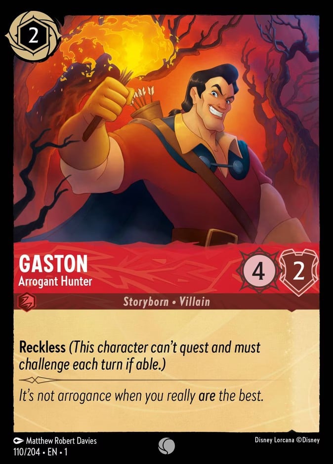Gaston - Arrogant Hunter - Image 1