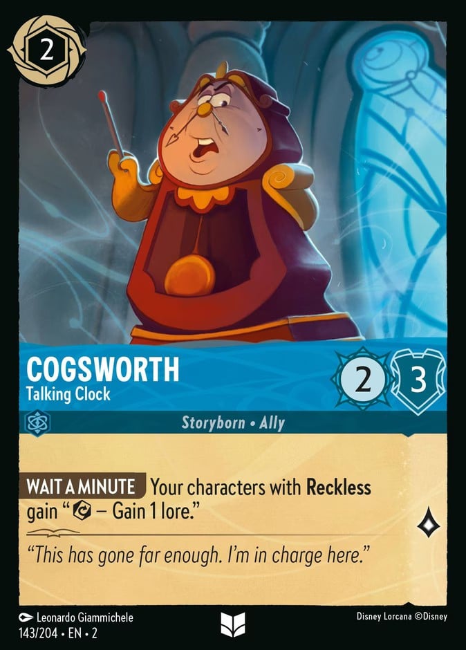 Cogsworth - Talking Clock - Image 1