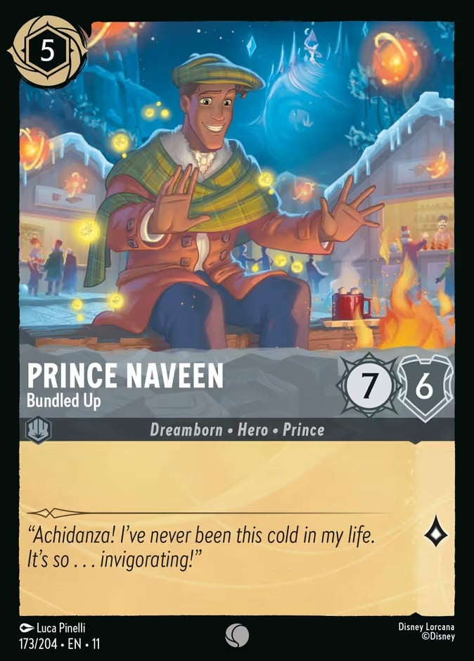 Prince Naveen - Bundled Up - Image 1