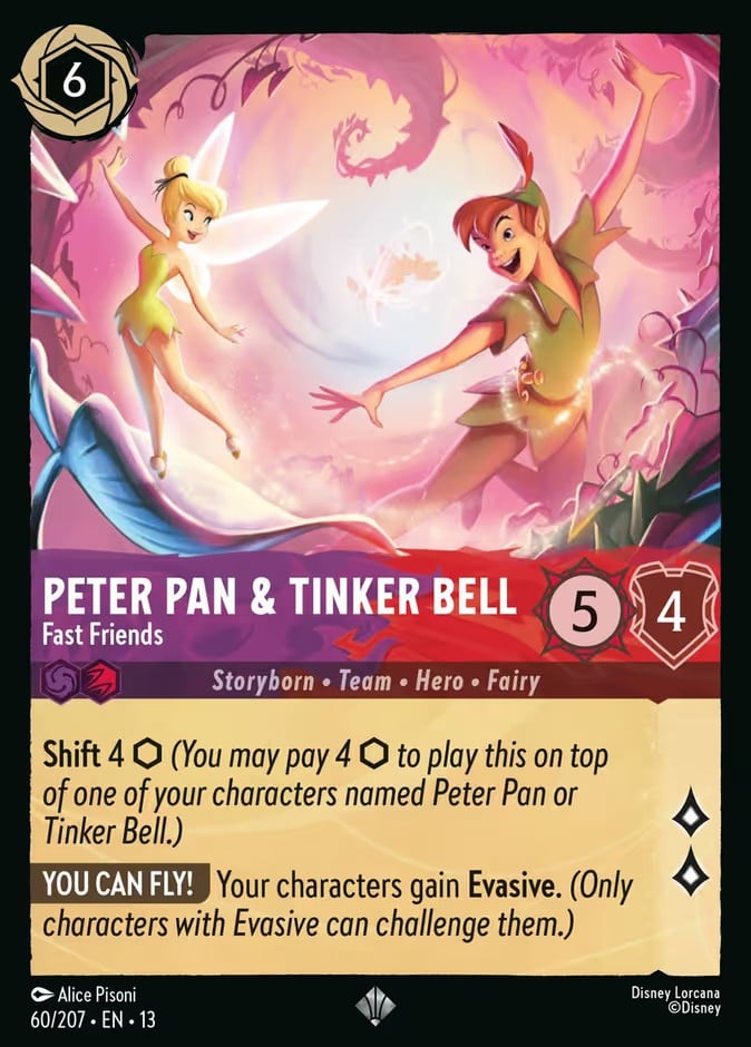 Peter Pan & Tinker Bell - Fast Friends - Image 1