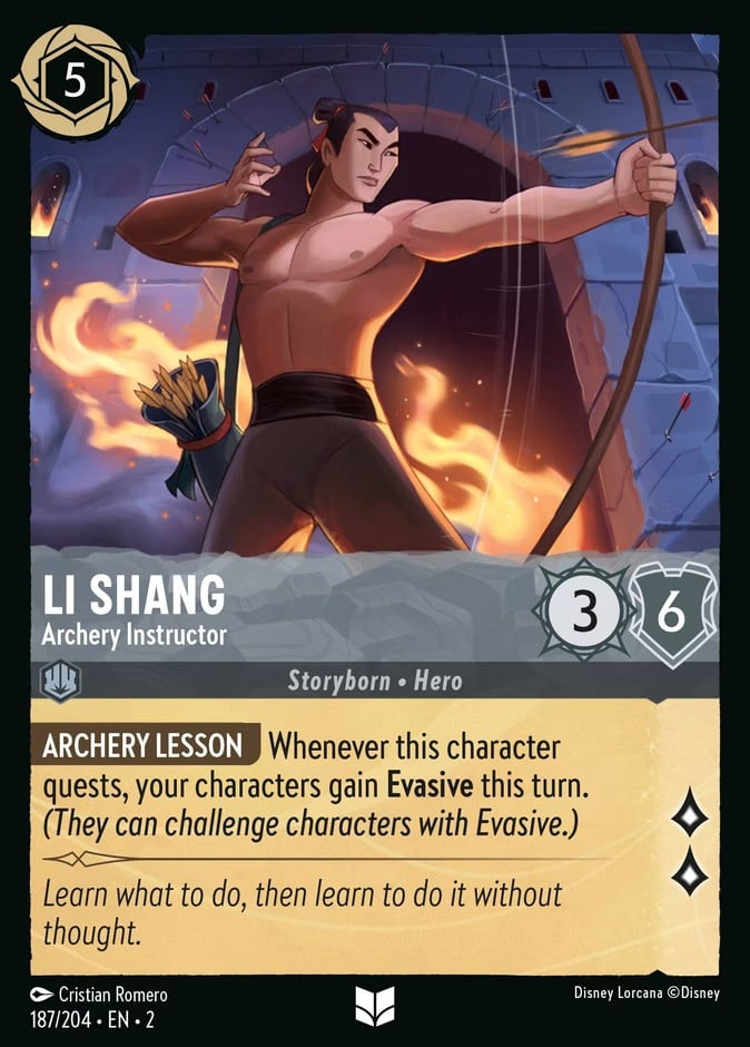 Li Shang - Archery Instructor - Image 1