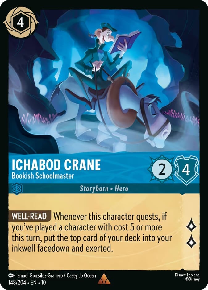 Ichabod Crane - Bookish Schoolmaster - Image 1