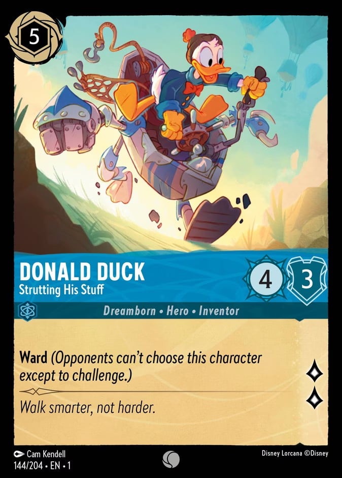 Donald Duck - Strutting His Stuff - Image 1