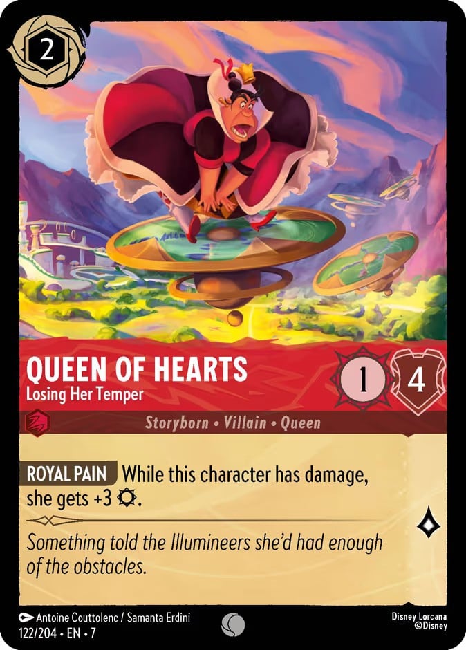 Queen of Hearts - Losing Her Temper - Image 1
