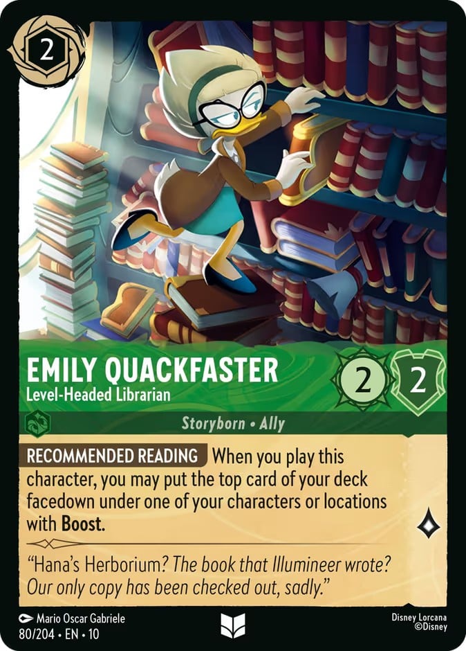 Emily Quackfaster - Level-Headed Librarian - Image 1