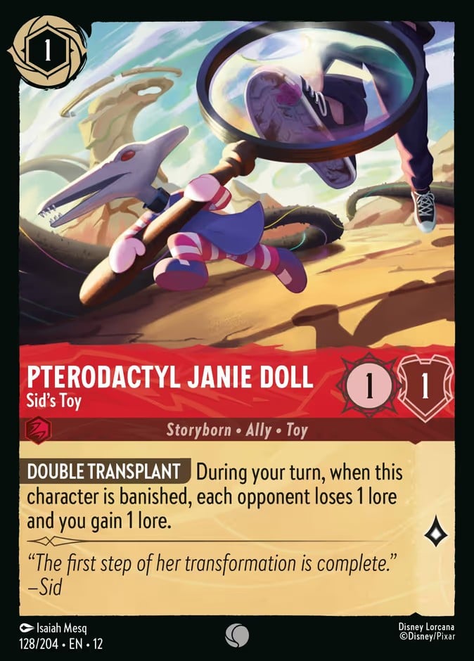 Pterodactyl Janie Doll - Sid's Toy - Image 1