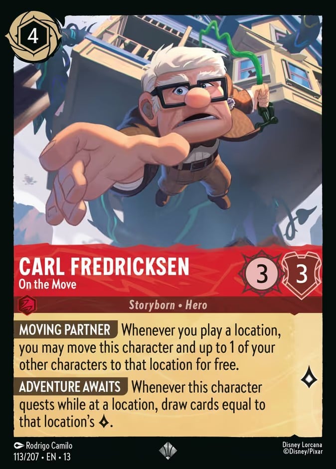 Carl Fredricksen - On the Move - Image 1