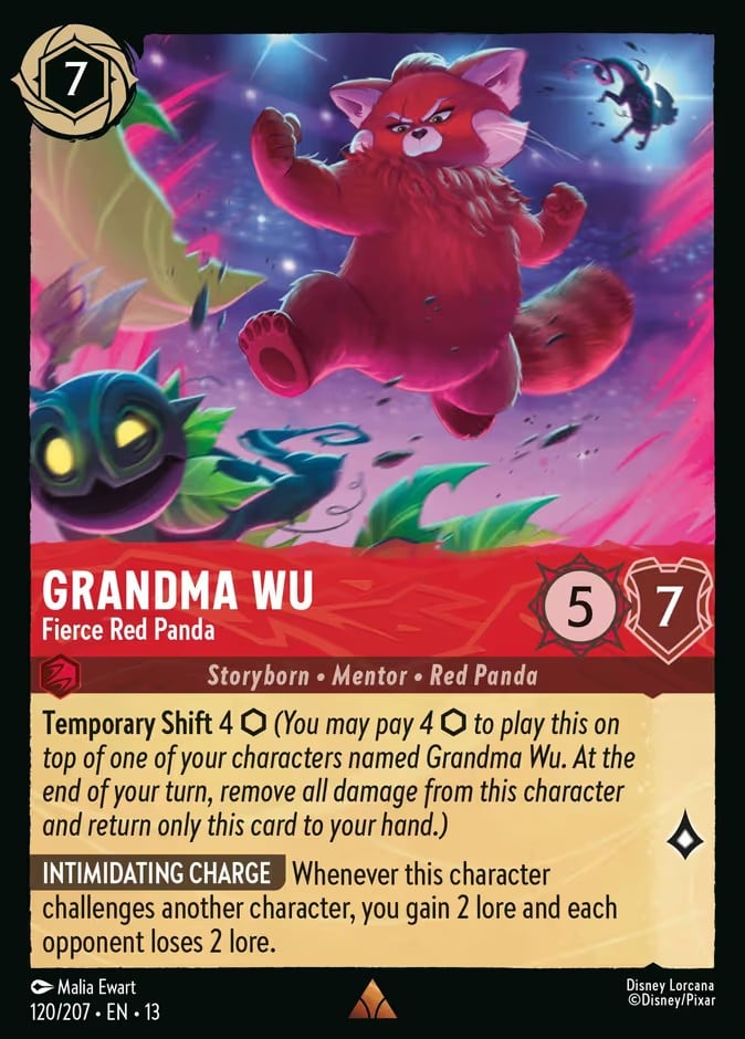 Grandma Wu - Fierce Red Panda - Image 1