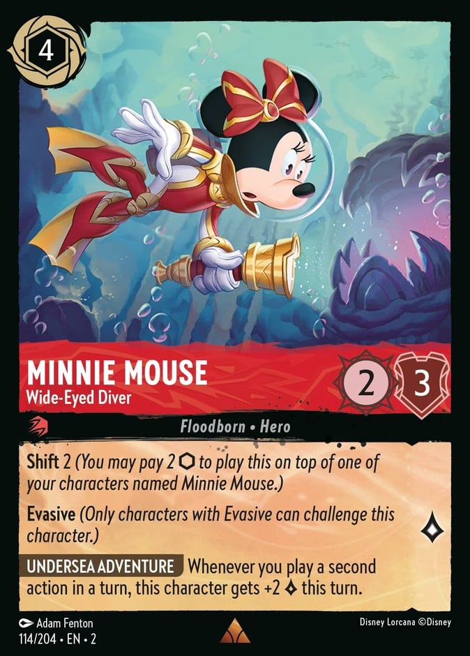 Minnie Mouse - Wide-Eyed Diver - Image 1