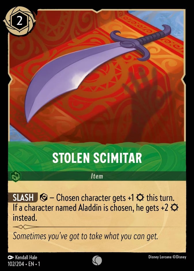 Stolen Scimitar - Image 1