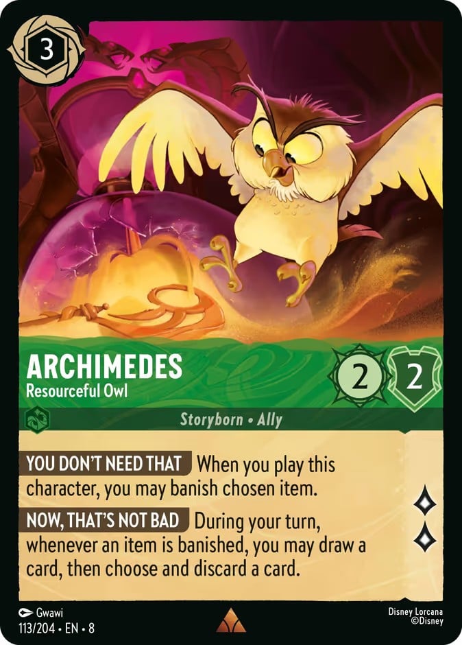 Archimedes - Resourceful Owl - Image 1