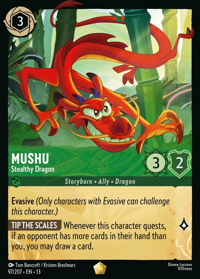 Mushu - Stealthy Dragon - Image 1