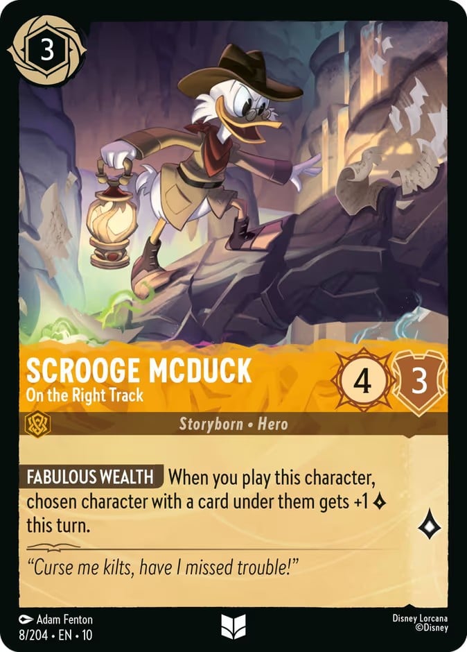 Scrooge McDuck - On the Right Track - Image 1