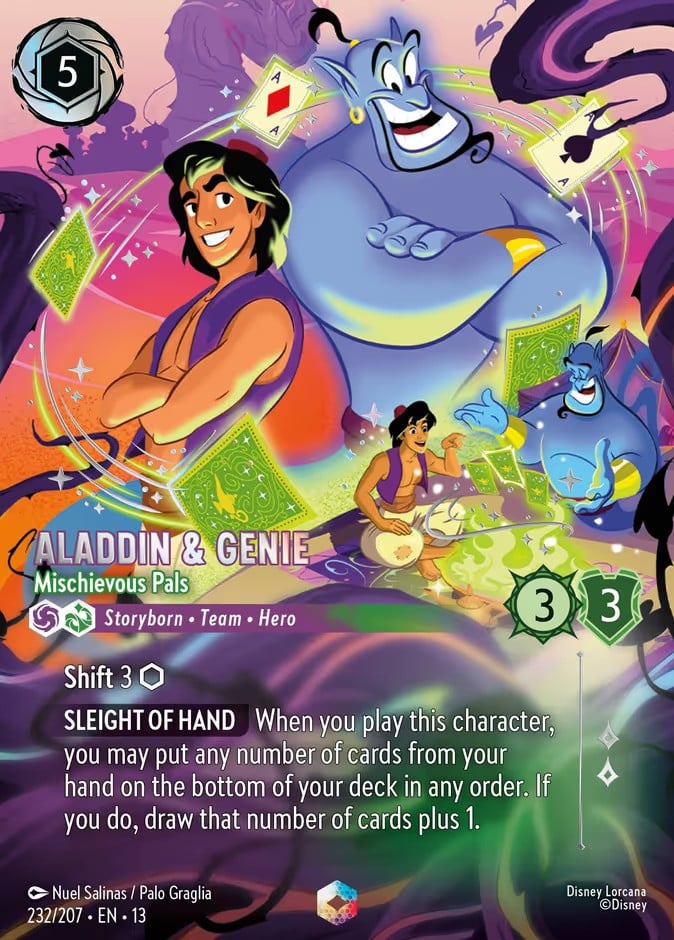 Aladdin & Genie - Mischievous Pals - Image 1