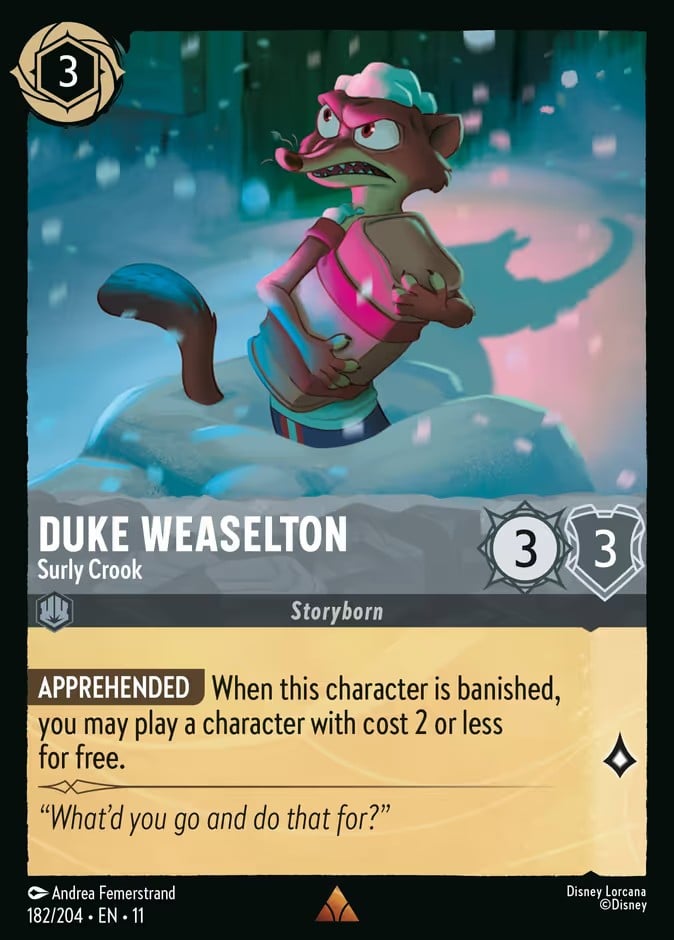 Duke Weaselton - Surly Crook - Image 1