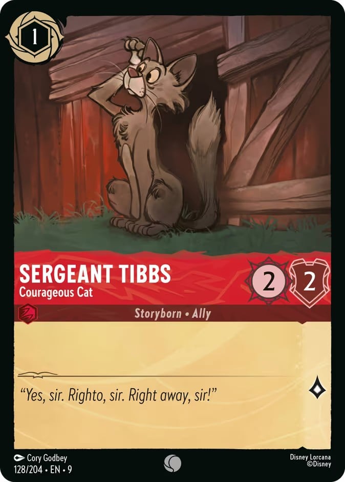 Sergeant Tibbs - Courageous Cat - Image 1