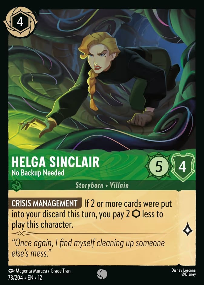 Helga Sinclair - No Backup Needed - Image 1