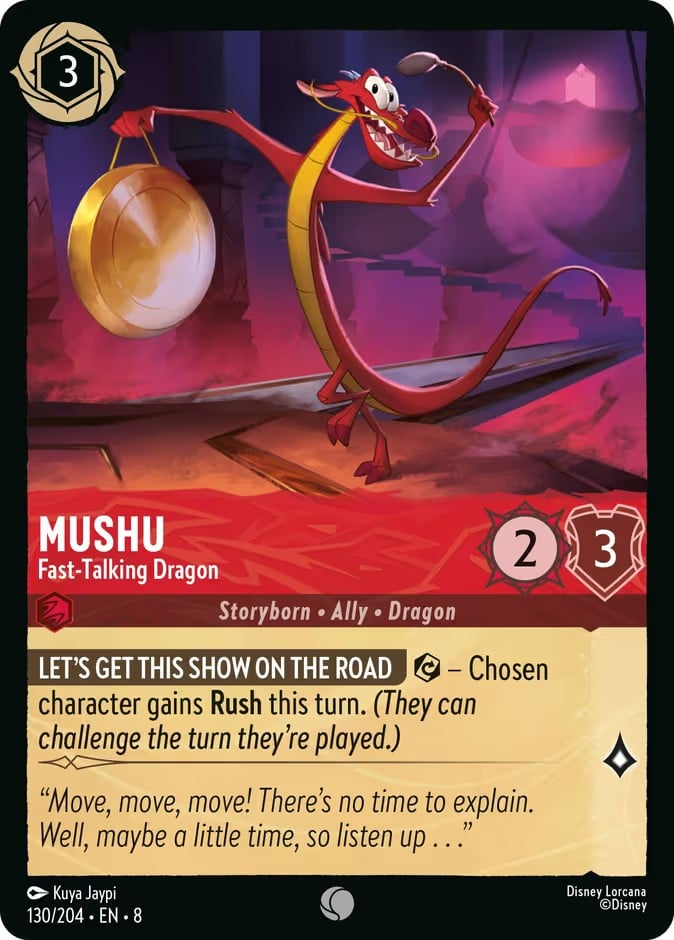 Mushu - Fast-Talking Dragon - Image 1