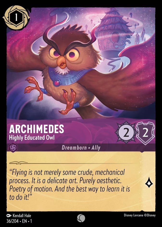 Archimedes - Highly Educated Owl - Image 1