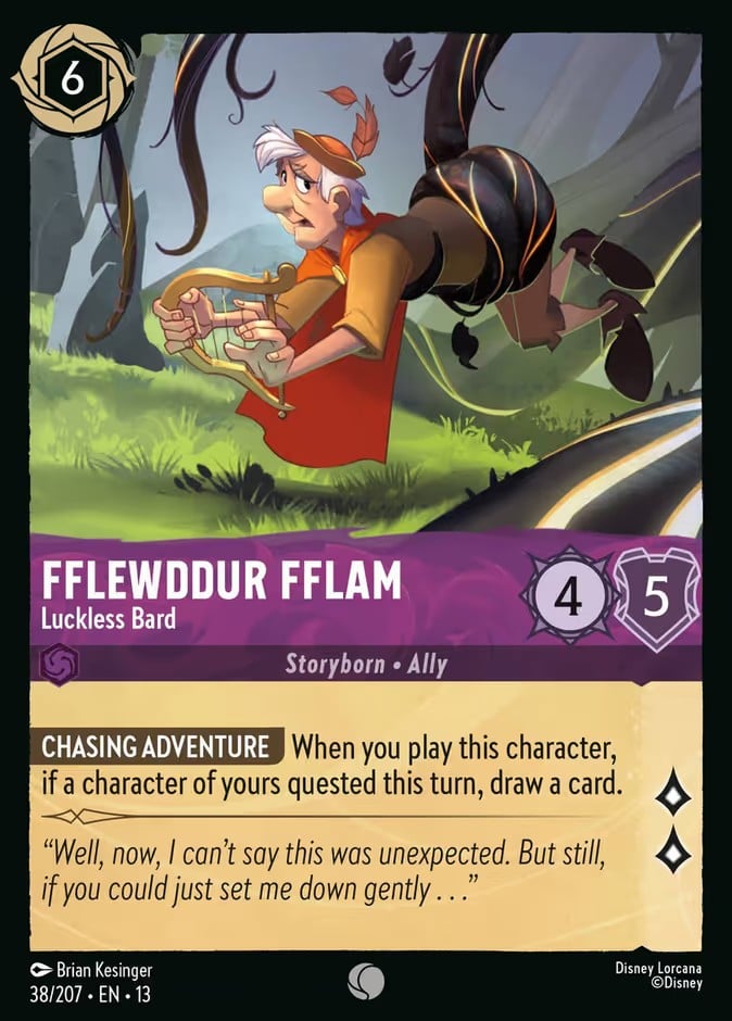 Fflewddur Fflam - Luckless Bard - Image 1