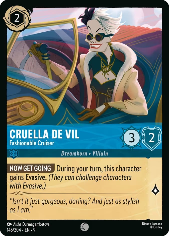 Cruella De Vil - Fashionable Cruiser - Image 1